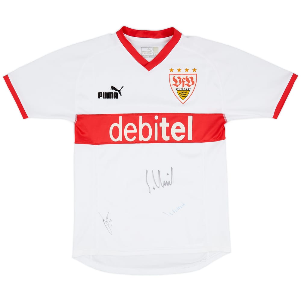 2003-04 Stuttgart Signed Home Shirt - 7/10 - (S)