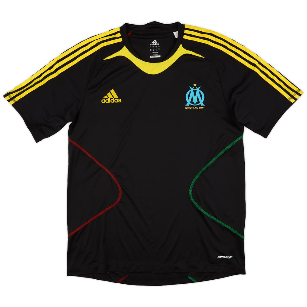 2010-11 Olympique Marseille adidas Formotion Training Shirt - 8/10 - (XL)