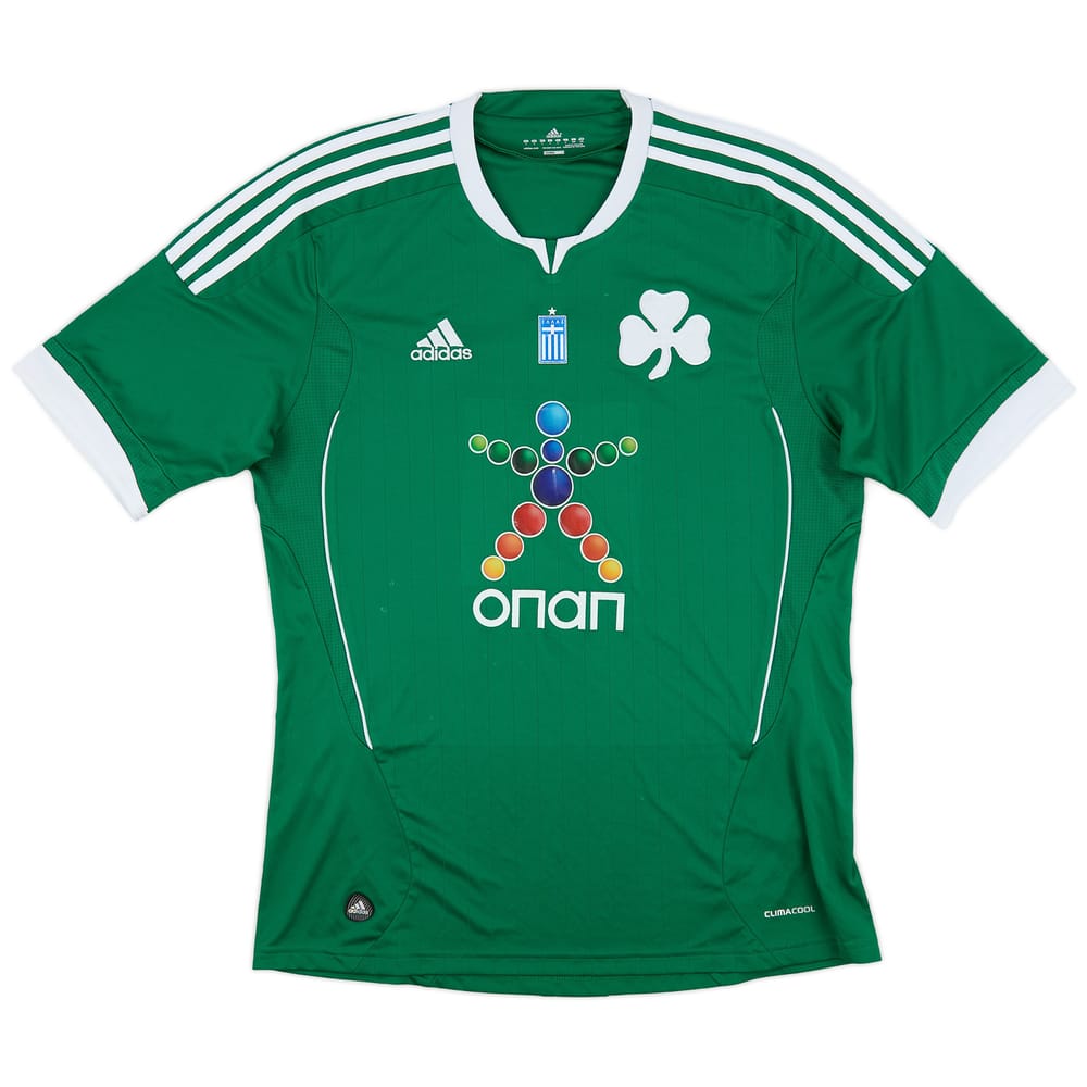 2011-12 Panathinaikos Home Shirt - 8/10 - (L)