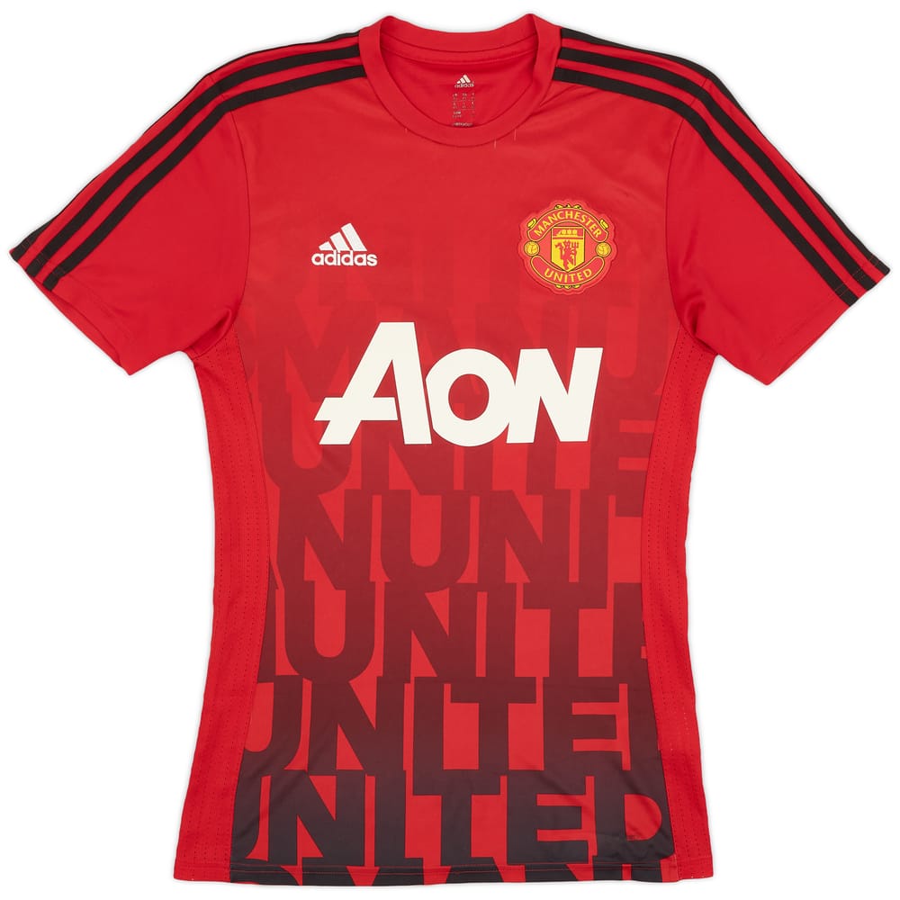 2016-17 Manchester United adidas Training Shirt - 7/10 - (XS)