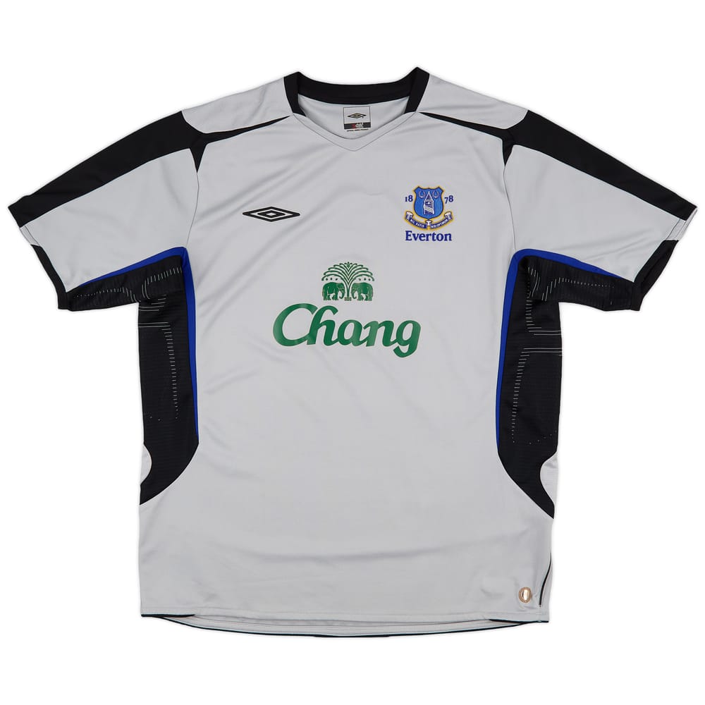 2005-06 Everton Away Shirt - 8/10 - (XL)