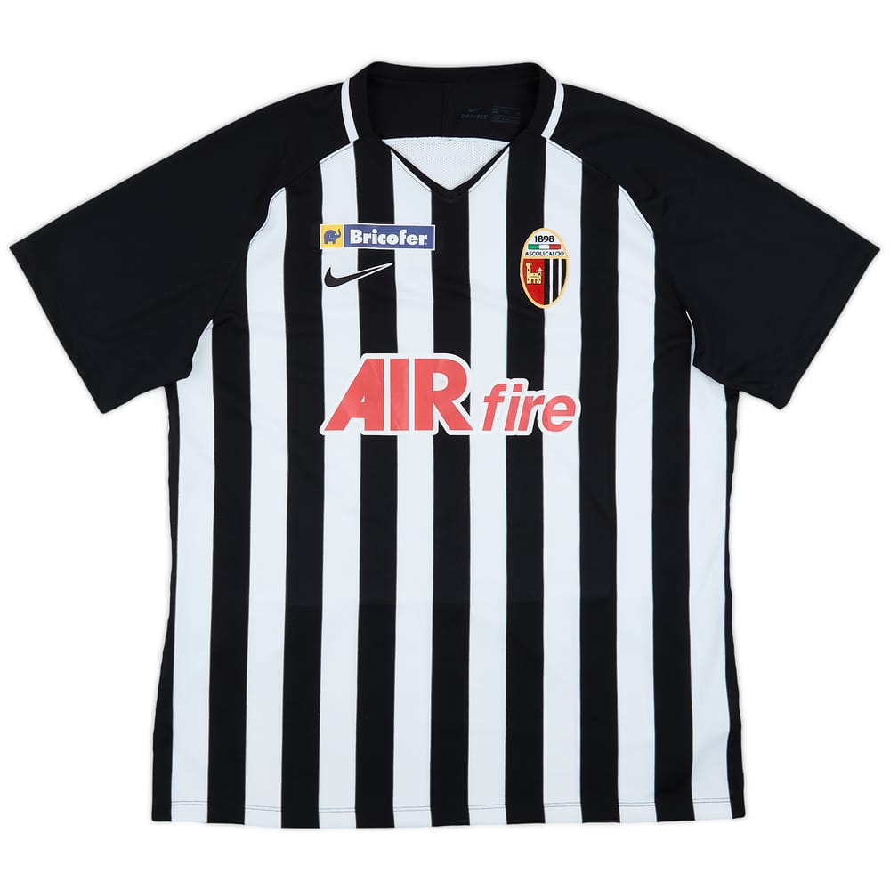 2018-19 Ascoli Home Shirt - 9/10 - (XL)