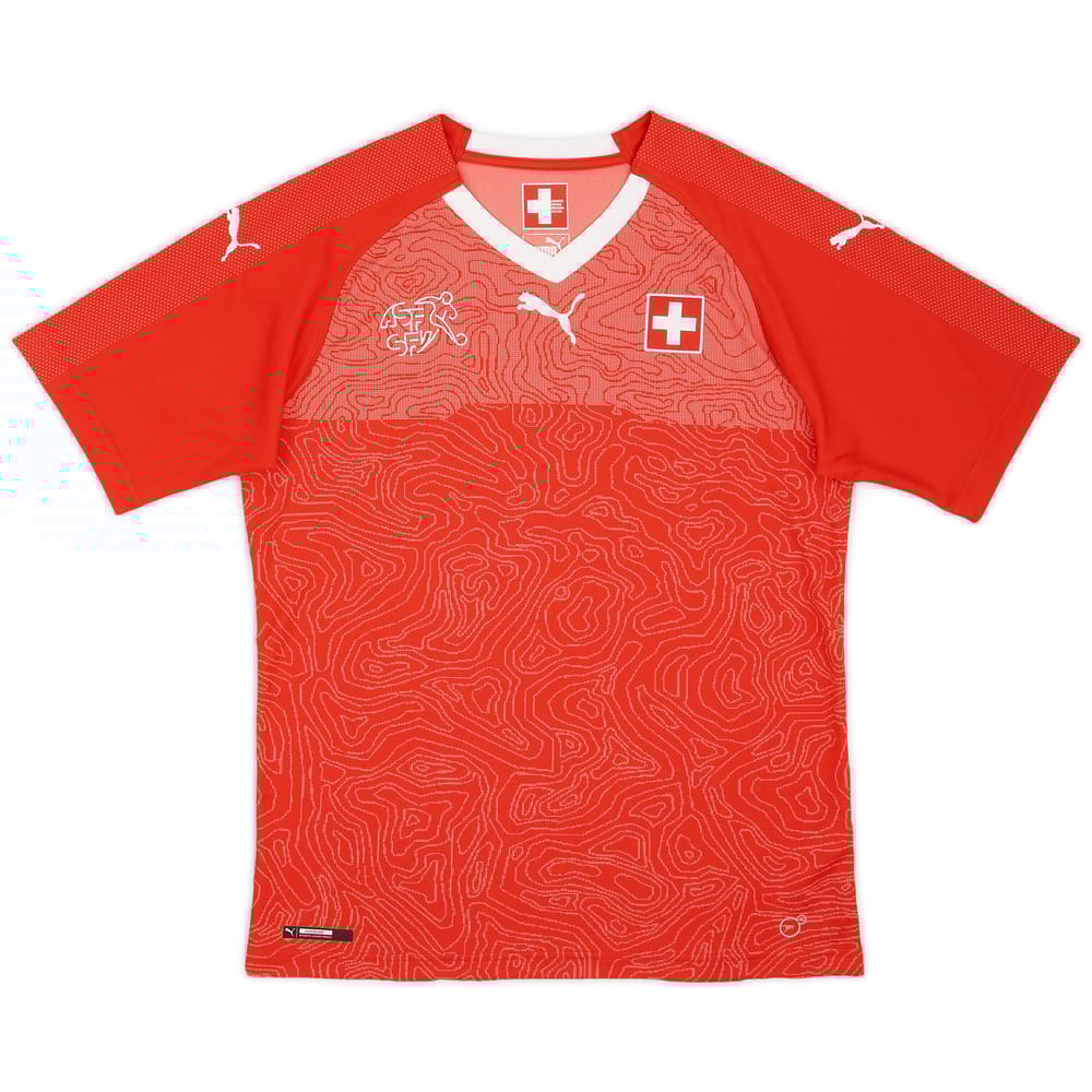 2018-20 Switzerland Home Shirt - 9/10 - (M)