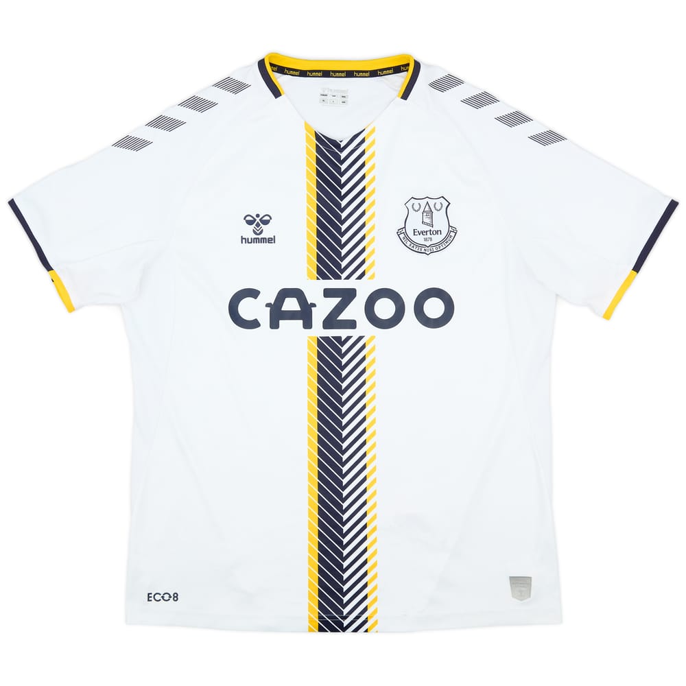 2021-22 Everton Third Shirt - 7/10 - (XL)
