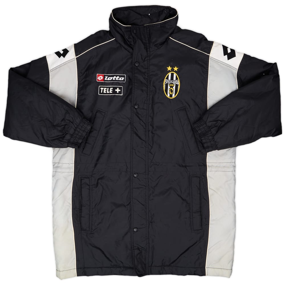 2000-01 Juventus Lotto Padded Bench Coat - 6/10 - (L)