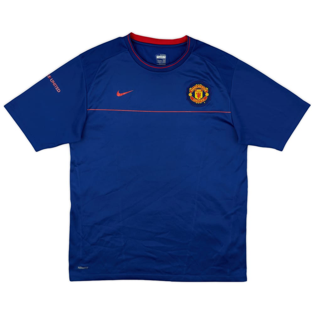 2008-09 Manchester United Nike Training Shirt - 8/10 - (L)