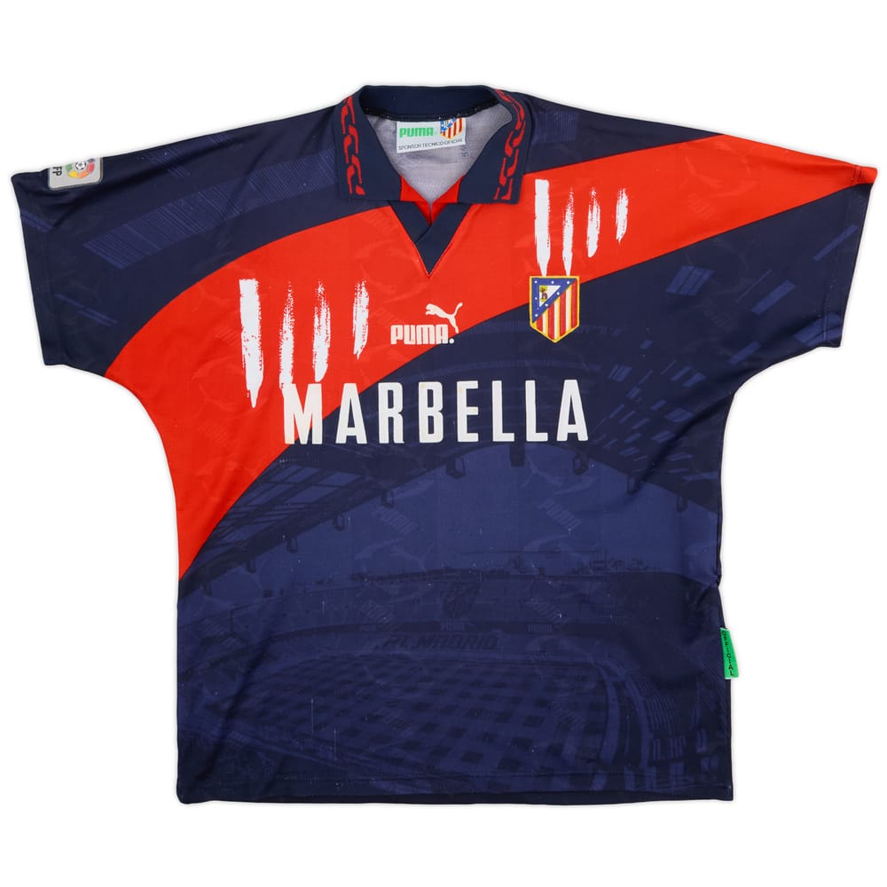 1995-96 Atletico Madrid Away Shirt - 7/10 - (S)