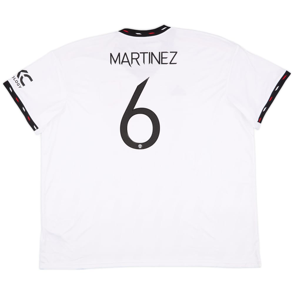 2022-23 Manchester United Away Shirt Martinez #6 (4XL)