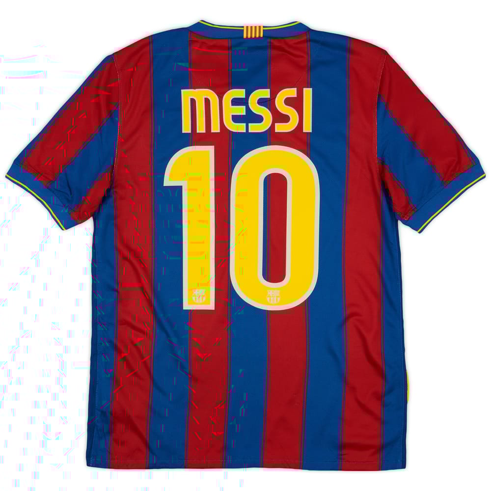 2009-10 Barcelona Home Shirt Messi #10 - 6/10 - (S)