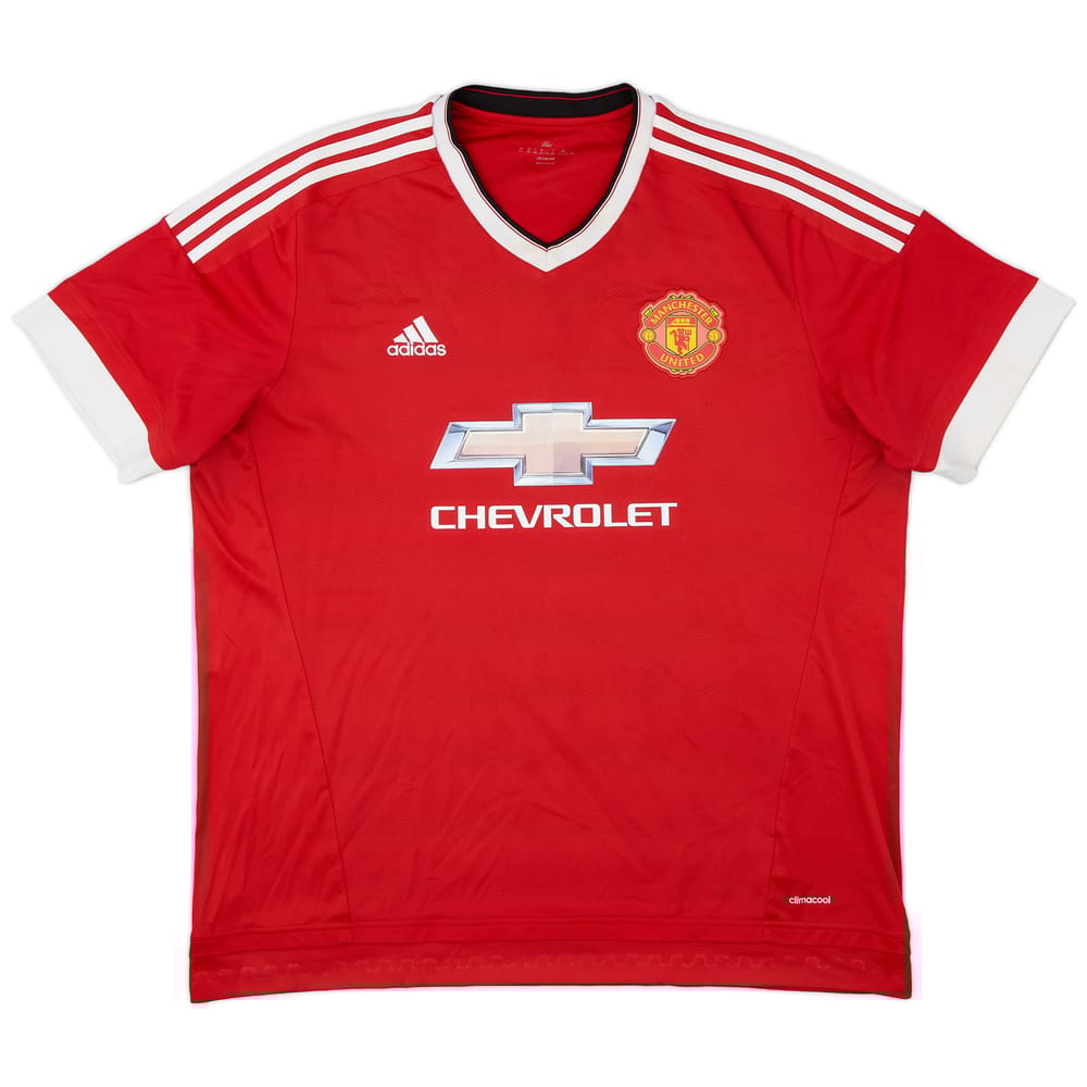 2015-16 Manchester United Home Shirt - 5/10 - (XXL)