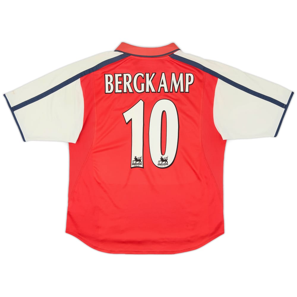 2000-02 Arsenal Home Shirt Bergkamp #10 - 6/10 - (L)
