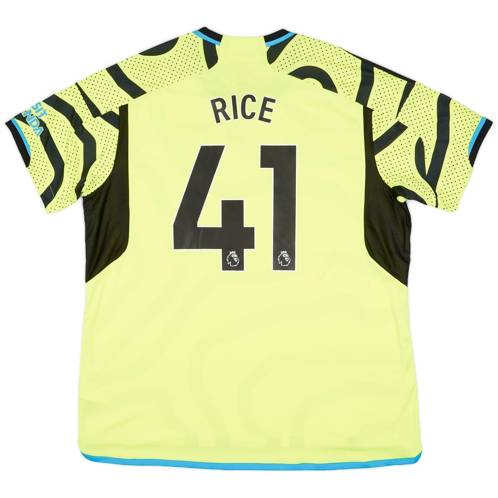2023-24 Arsenal Away Shirt Rice #41 - 10/10 - (XXL)