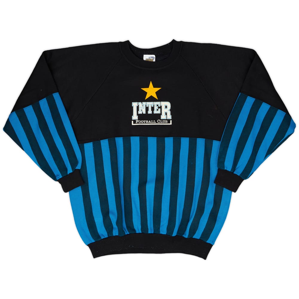 1990-91 Inter Milan Le Felpe Dei Grandi Sweat Top - 9/10 - (L)