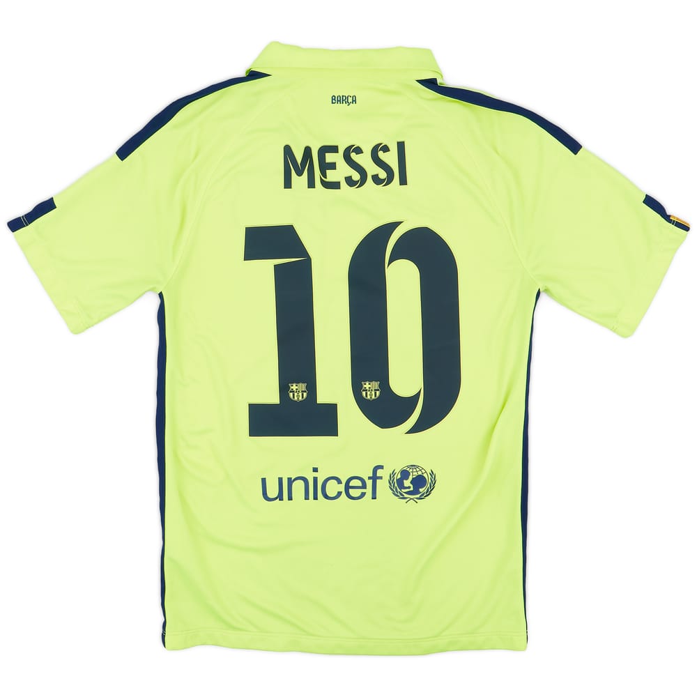2014-15 Barcelona Third Shirt Messi #10 - 7/10 - (S)