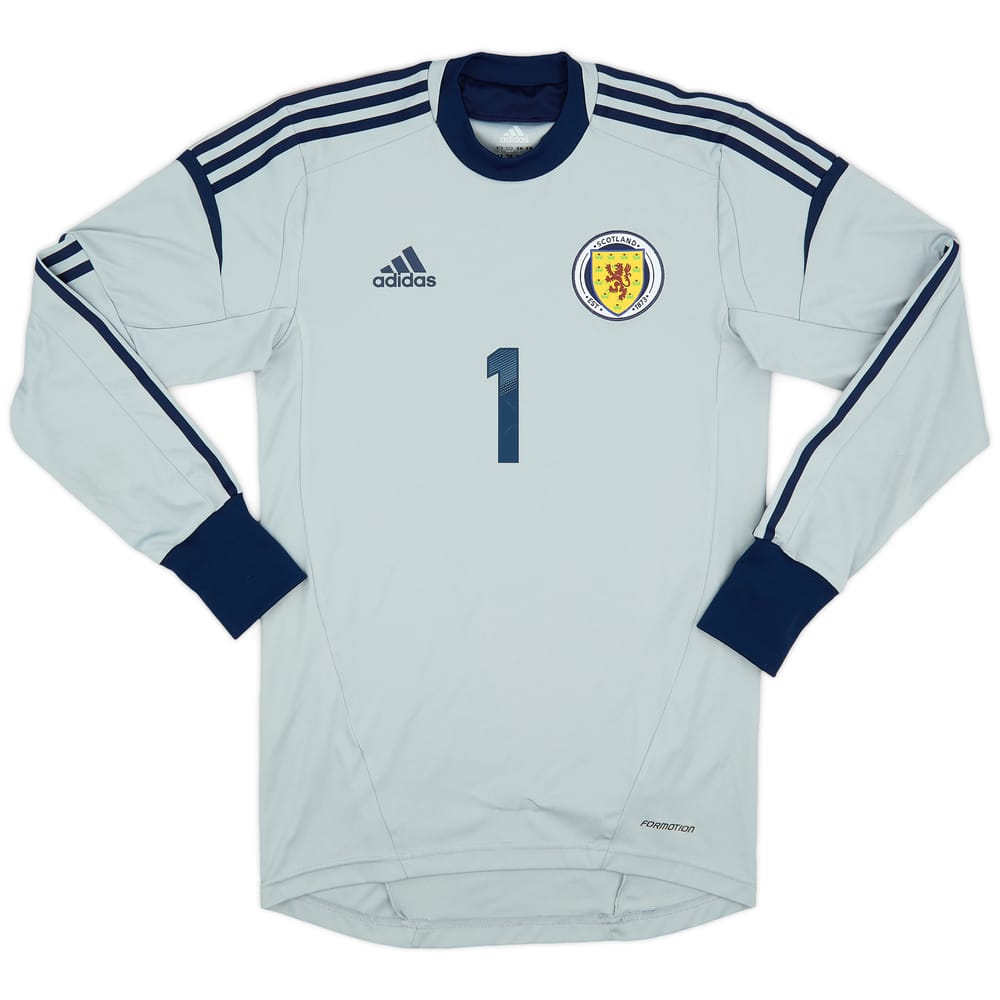 2011-13 Scotland Player Issue GK Shirt - 8/10 - (S)