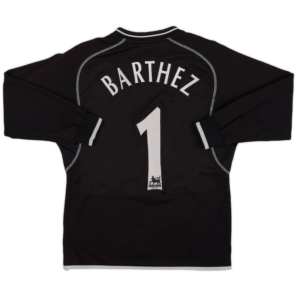 2000-02 Manchester United GK Shirt Barthez #1 - 6/10 - (L.Boys)