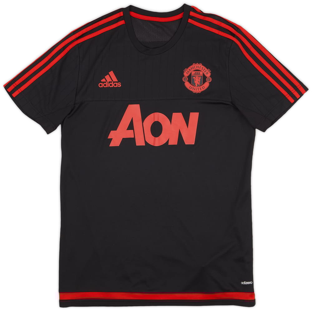 2015-16 Manchester United adizero Training Shirt - 8/10 - (M)