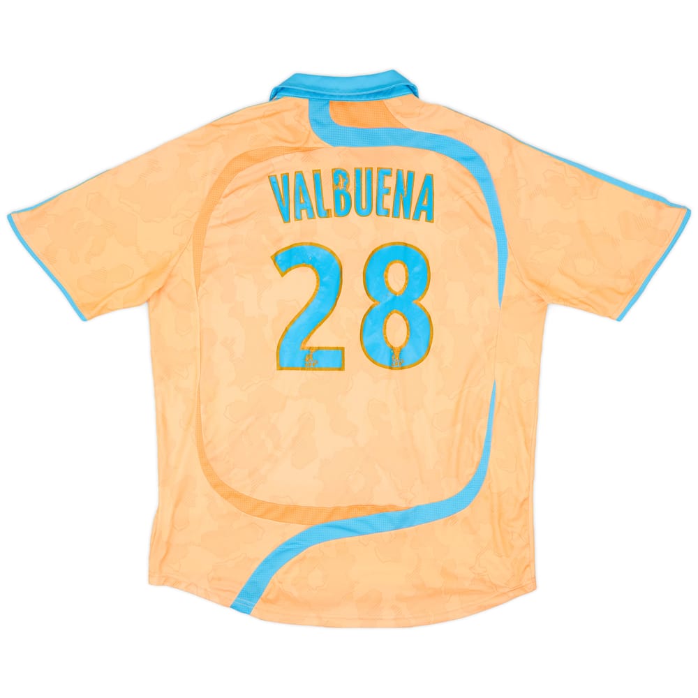 2007-08 Olympique Marseille Third Shirt Valbuena #28 - 4/10 - (XL)