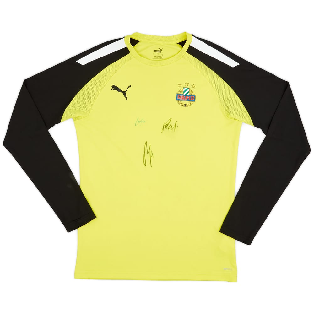 2020-21 Rapid Vienna Training L/S Shirt - 8/10 - (S)