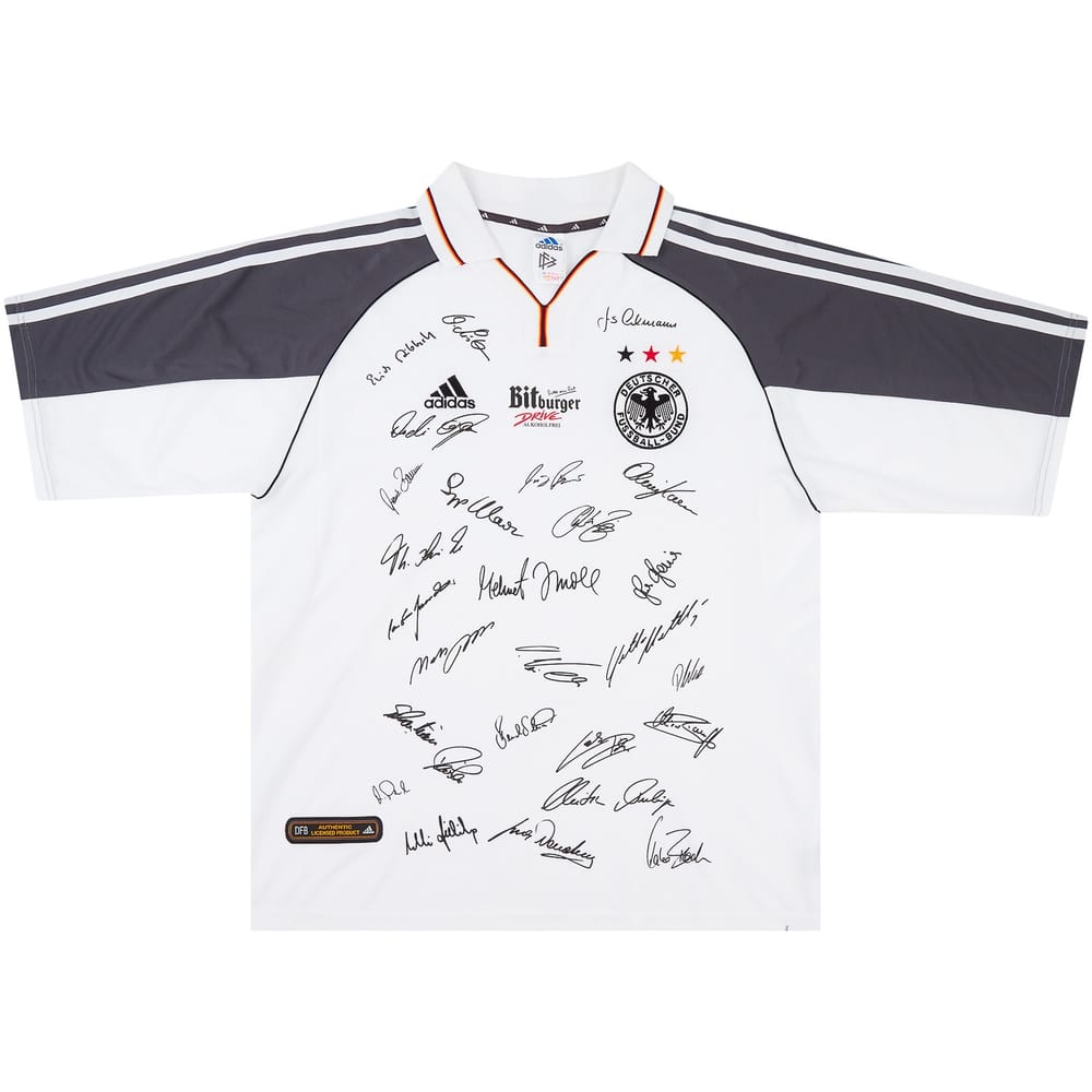 2000-02 Germany 'Squad Signed' Home Shirt