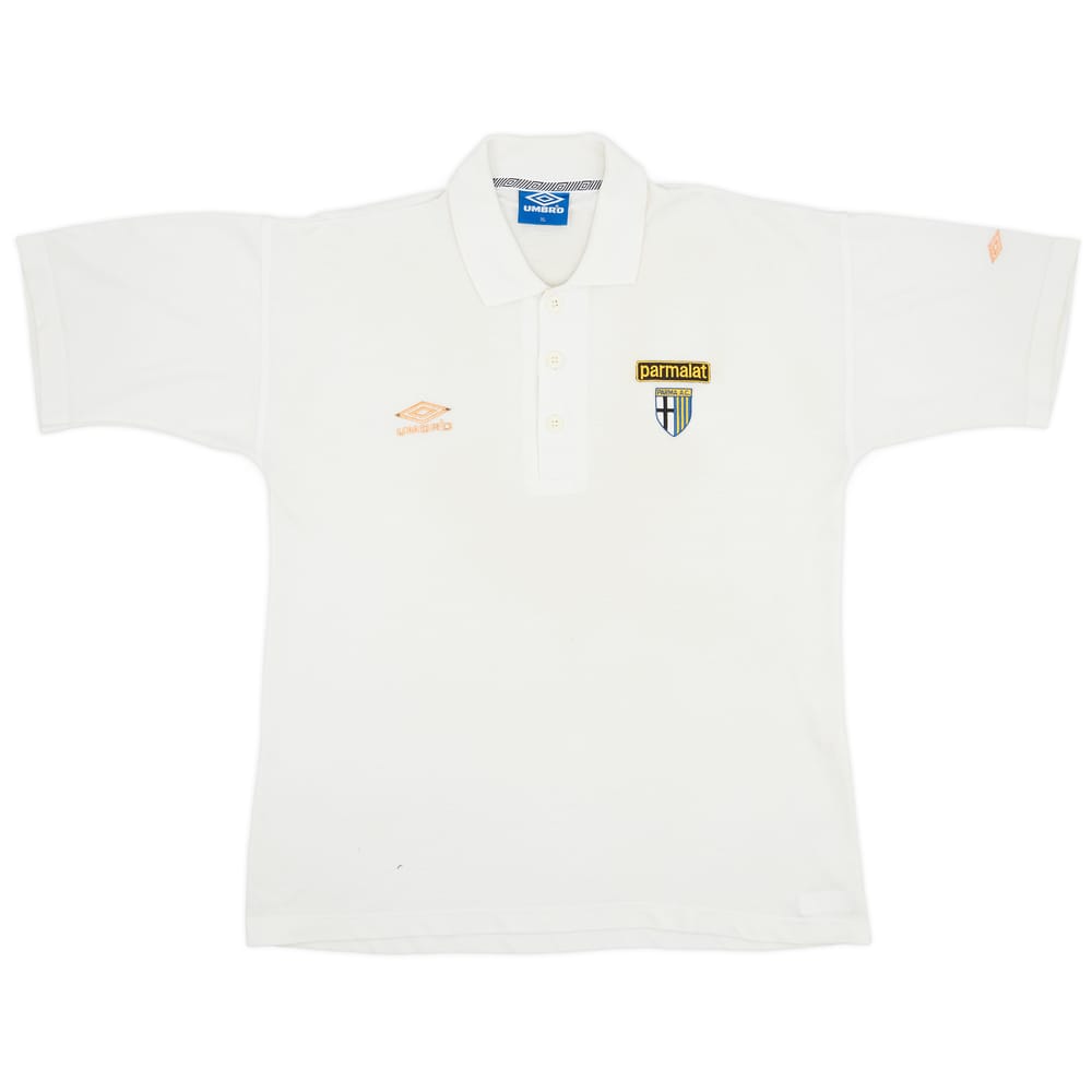 1995-96 Parma Umbro Polo Shirt - 5/10 - (XL)