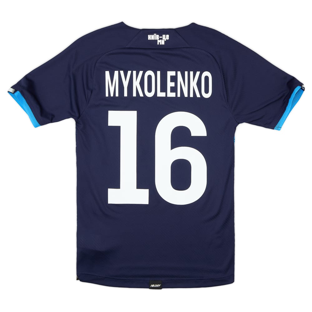 2021-22 Dynamo Kyiv Player Issue Away Shirt Mykolenko #16 (M)