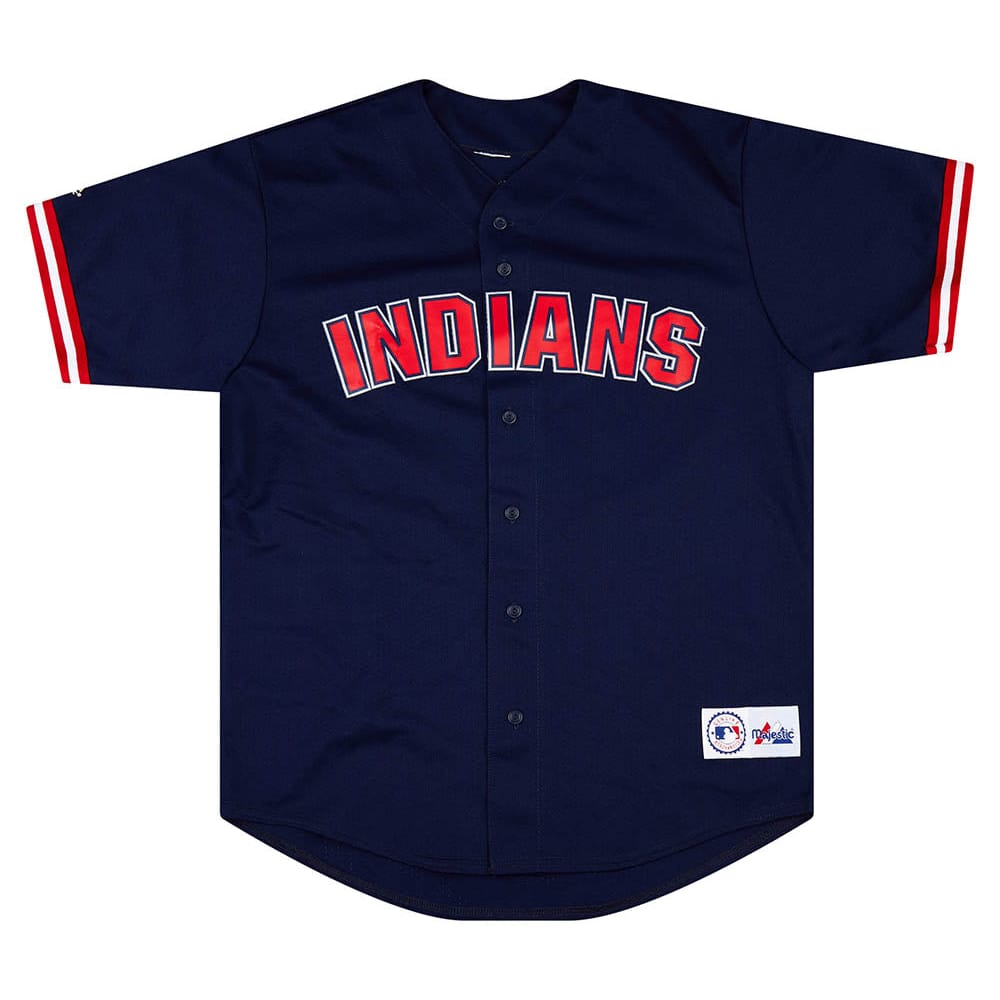 2000-02 Cleveland Indians Thome #25 Majestic Jersey (Alternate) XL