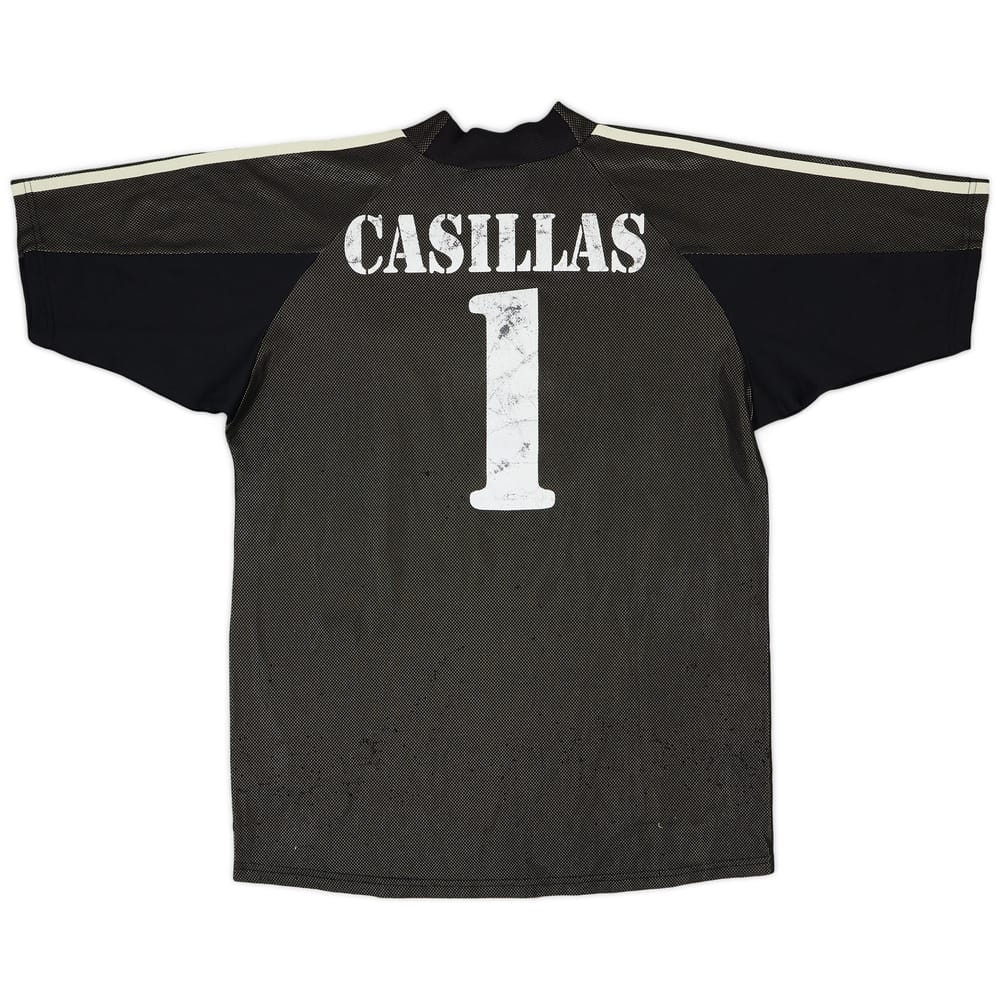2002-03 Real Madrid Centenary S/S GK Shirt Casillas #1 - 4/10 - (S)