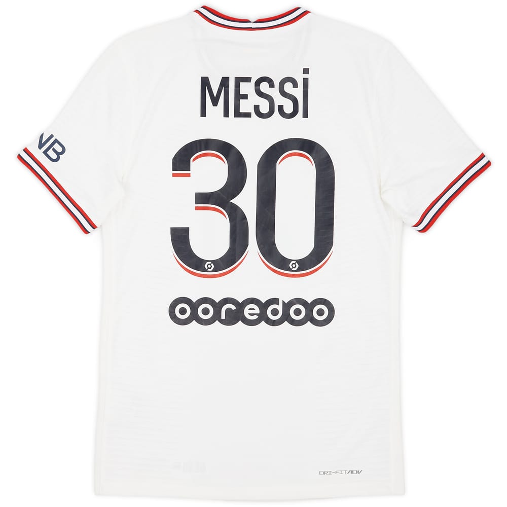 2021-22 Paris Saint-Germain Authentic Fourth Shirt Messi #30 - 9/10 - (S)