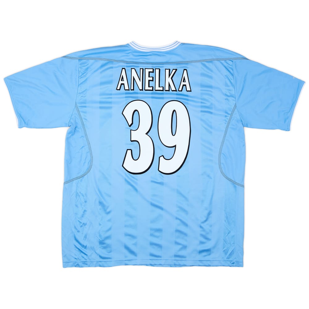 2003-04 Manchester City Home Shirt Anelka #39 - 8/10 - (XL)