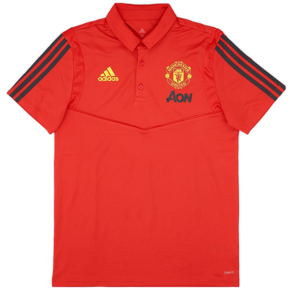 2019-20 Manchester United adidas Polo Shirt - 9/10 - (M)