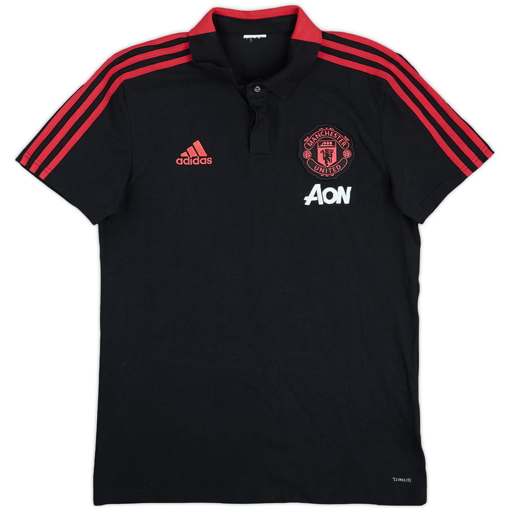 2018-19 Manchester United adidas Polo Shirt - 9/10 - (M)
