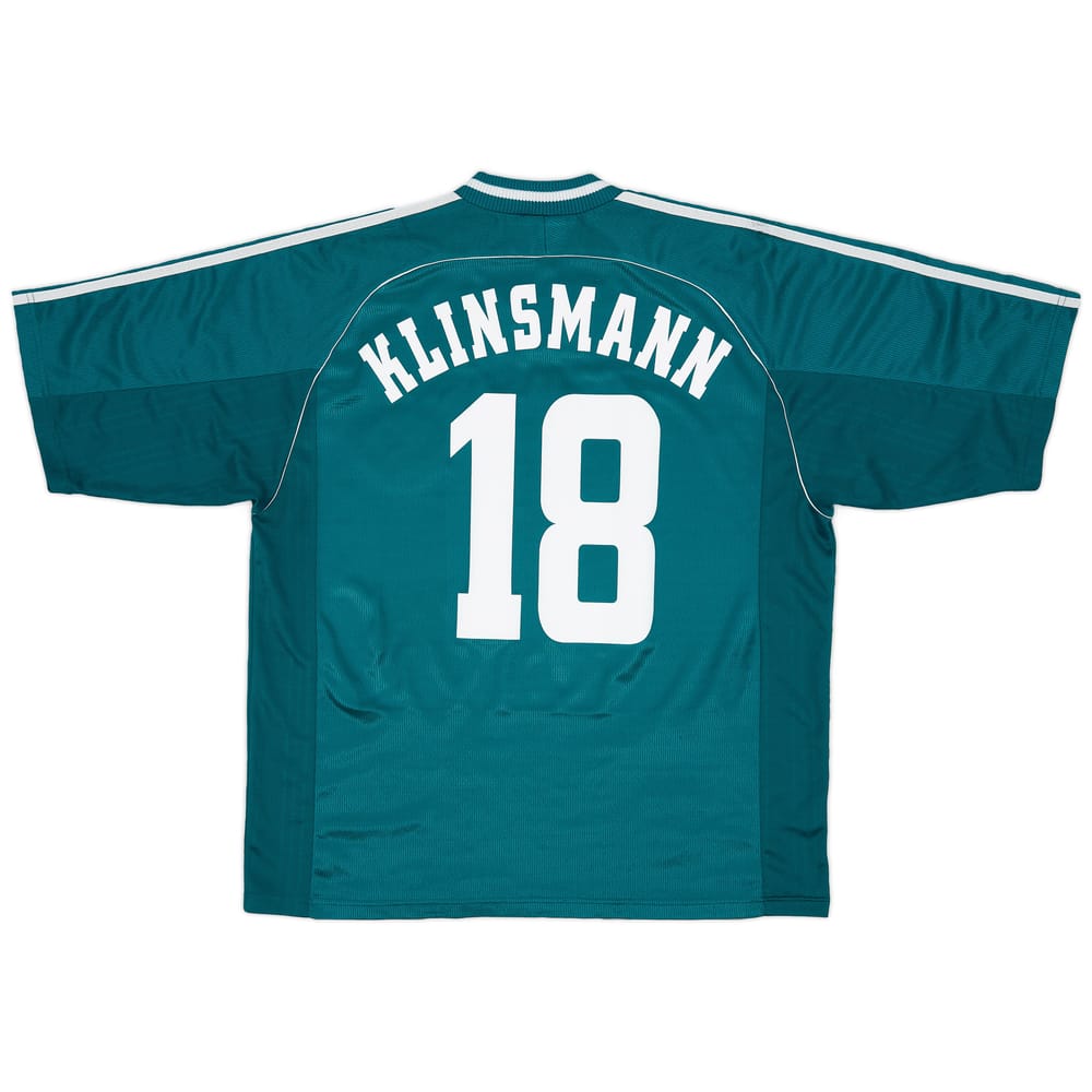 1998-00 Germany Away Shirt Klinsmann #18 - 8/10 - (XL)