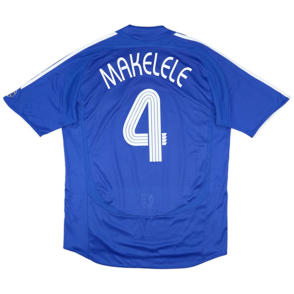 2006-08 Chelsea Home Shirt Makelele #4 - 7/10 - (L)