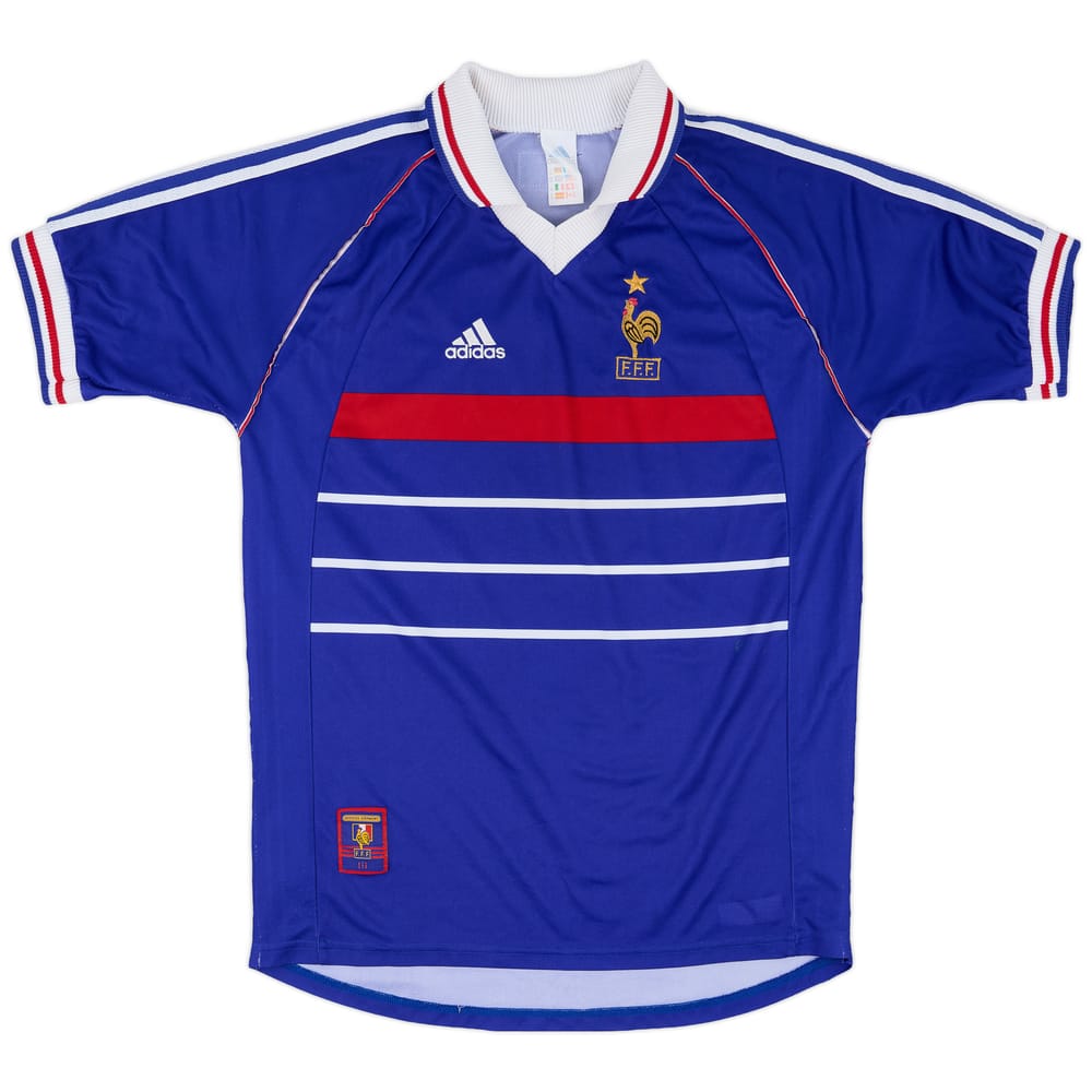 1998-00 France Home Shirt - 8/10 - (XL)