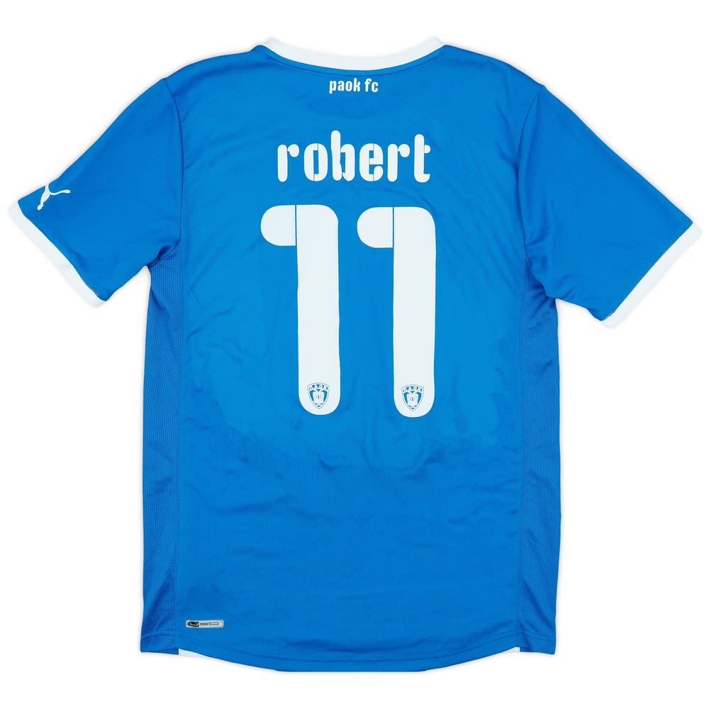 2011-12 PAOK GK S/S Shirt Robert #11 - 9/10 - (M)
