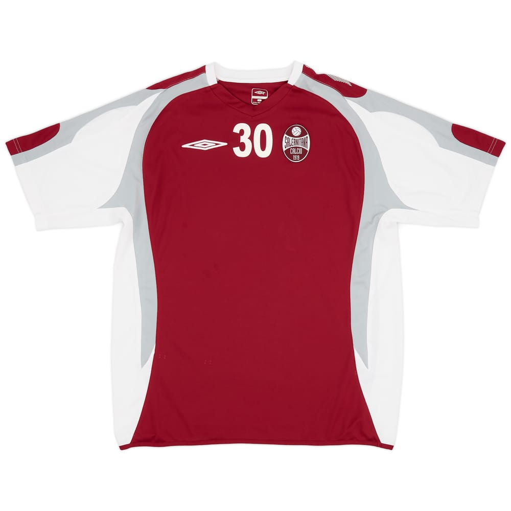 2007-08 Salernitana Umbro Player Issue Training Shirt - 6/10 - (XL)