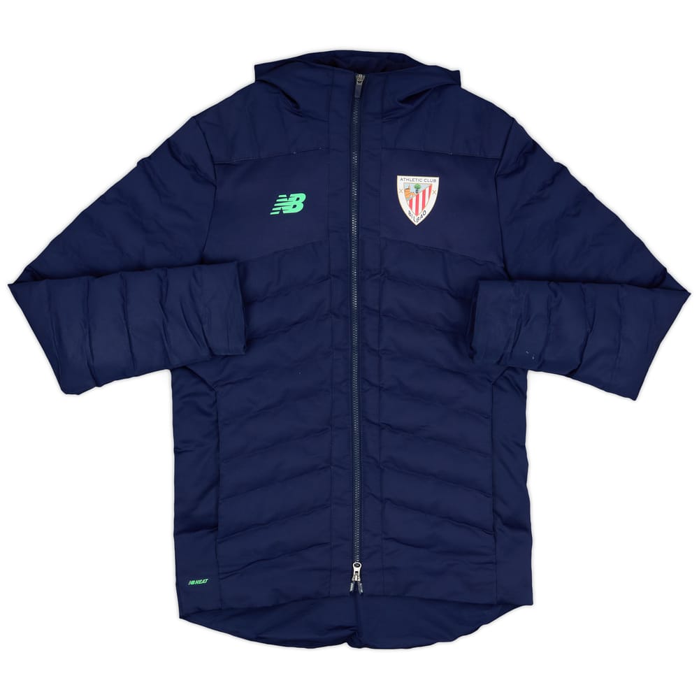 2020-21 Athletic Bilbao New Balance Padded Bench Coat - 9/10 - (S)