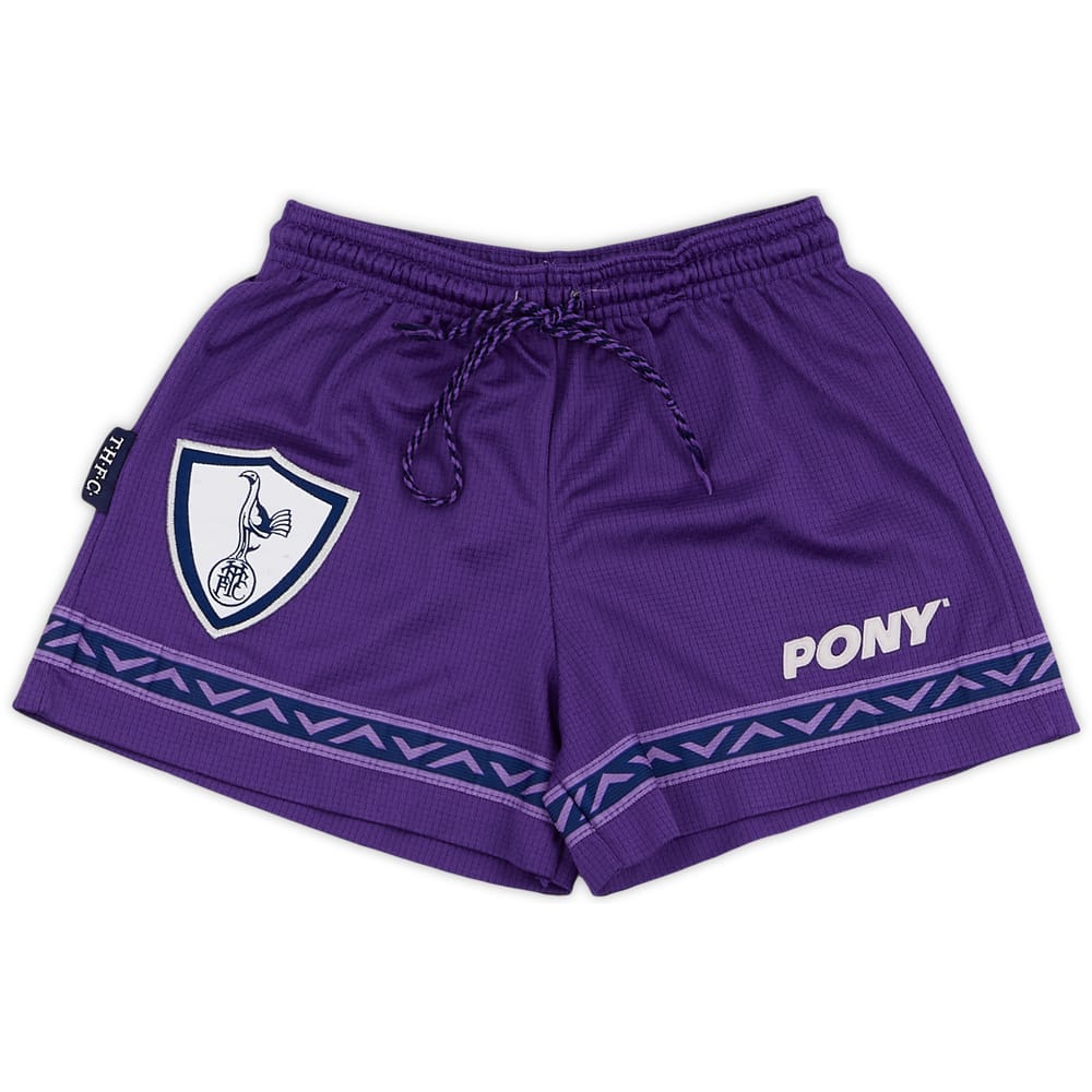 1995-97 Tottenham Away Shorts - 9/10 - (S.Boys)