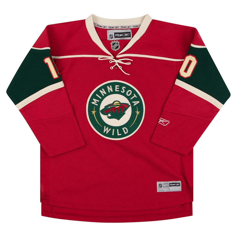 2007-09 Minnesota Wild Gaborik #10 Reebok Jersey (Home) Y
