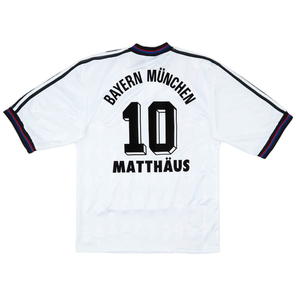 1996-98 Bayern Munich Away Shirt Matthaus #10 - 8/10 - (S)