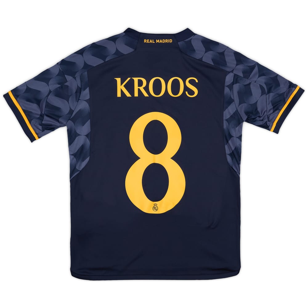 2023-24 Real Madrid Away CL Shirt Kross #8 (L.Kids)