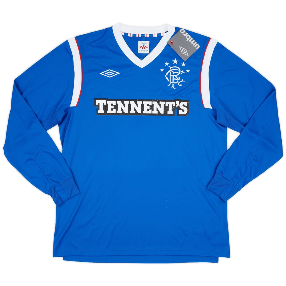2011-12 Rangers Home L/S Shirt (L)