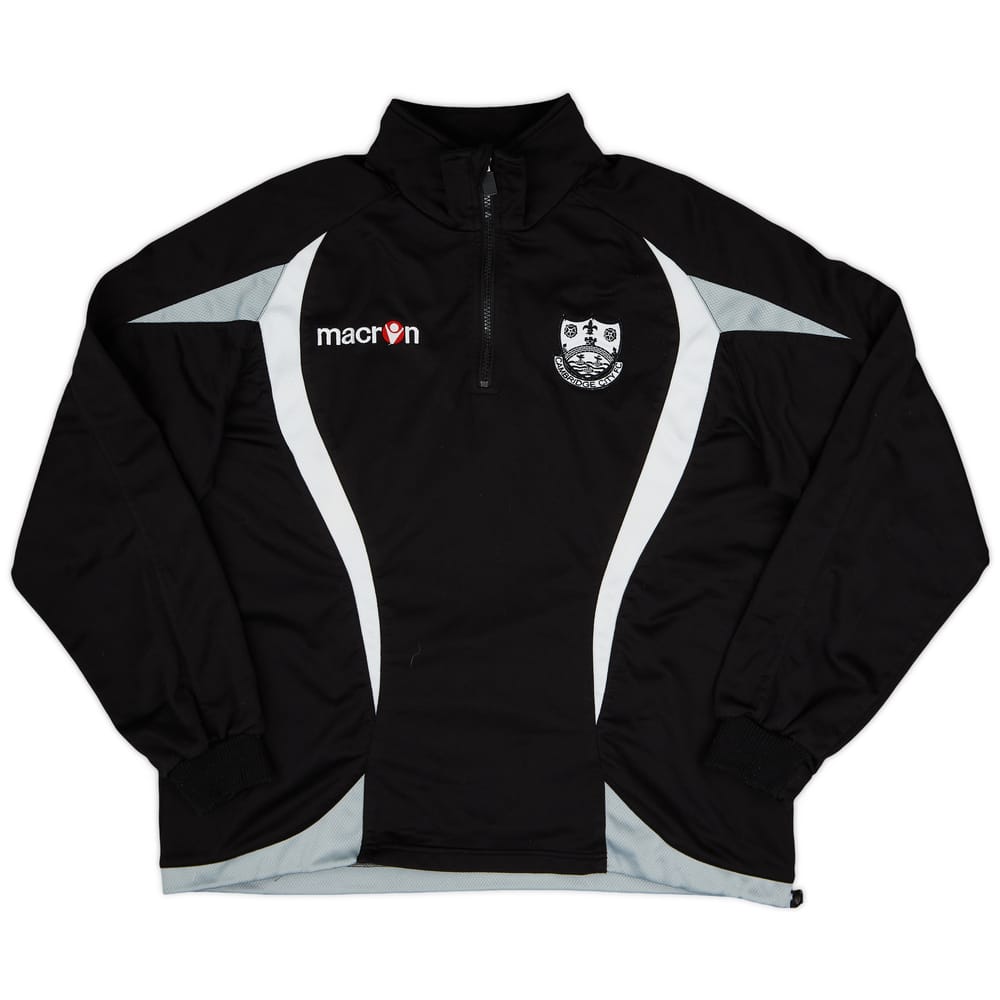 2014-15 Cambridge City Macron 1/4 Zip Training Top - 7/10 - (M)