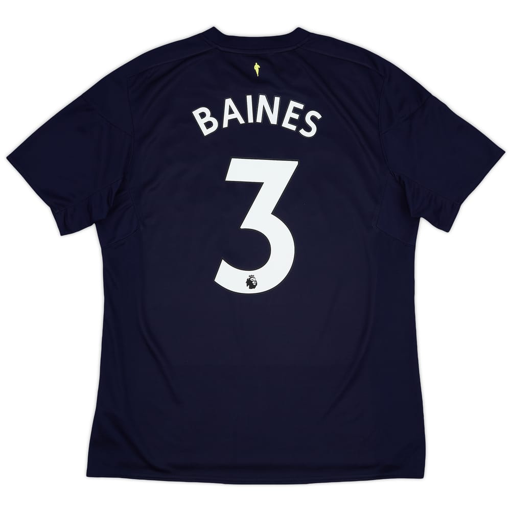 2017-18 Everton Third Shirt Baines #3 - 8/10 - (XL)