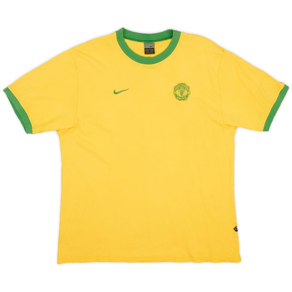 2003-04 Manchester United Nike Fan Leisure T-Shirt - 8/10 - (L)