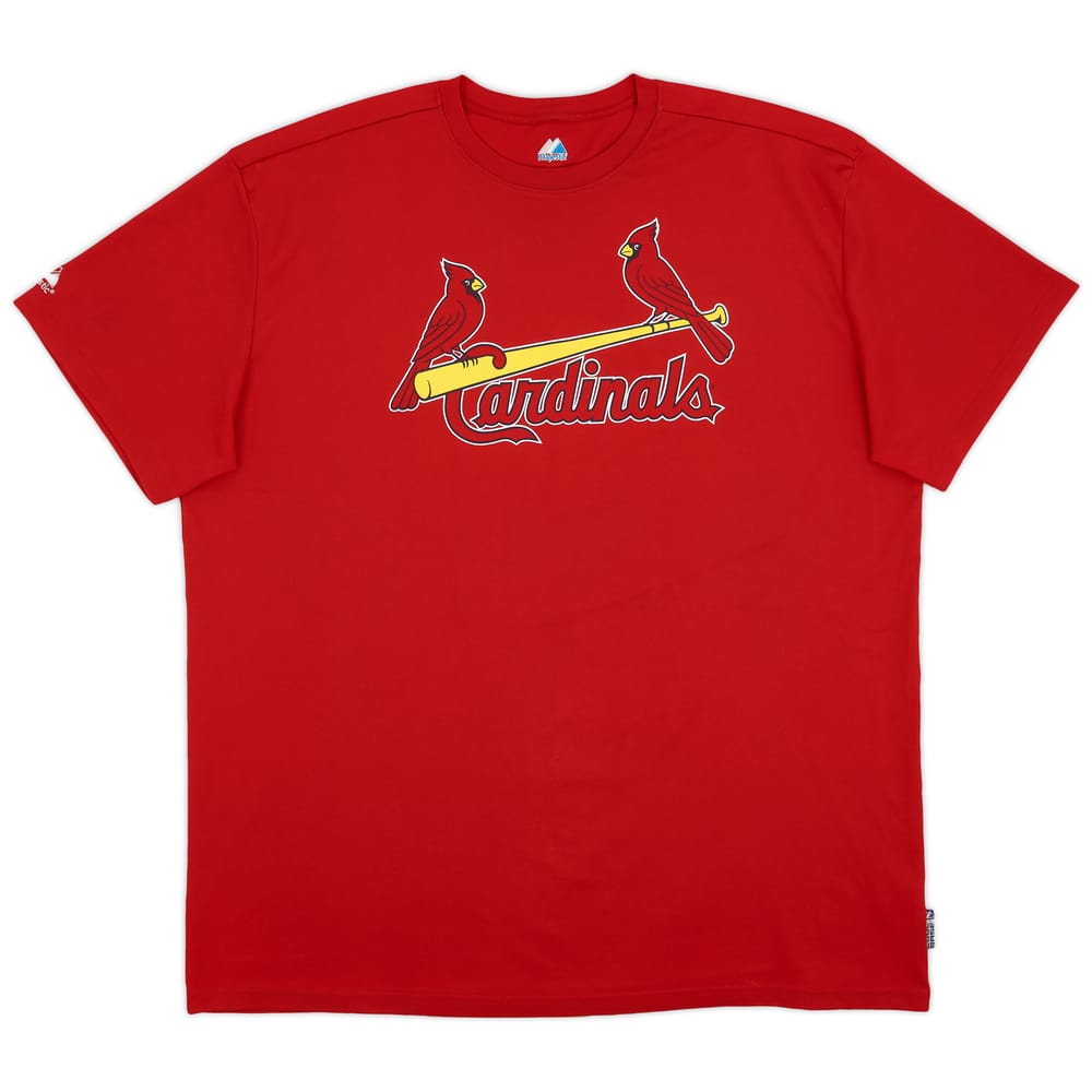 2008 St. Louis Cardinals Majestic Training Top - 7/10 - (XXL)