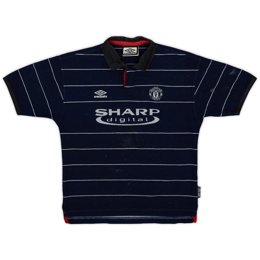 1999-00 Manchester United Away Shirt - 5/10 - (S.Boys)