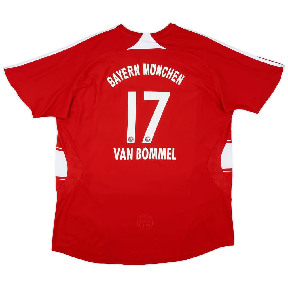 2008-09 Bayern Munich Home Shirt van Bommel #17 - 7/10 - (L)