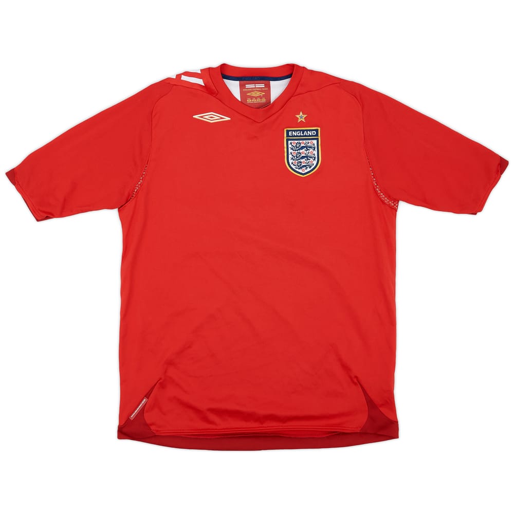 2006-08 England Away Shirt - 9/10 - (XL.Boys)